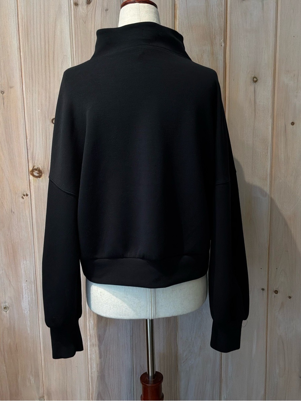 Spanx Air Essential Mock Neck Sweatshirt Small - Picture 4 of 7